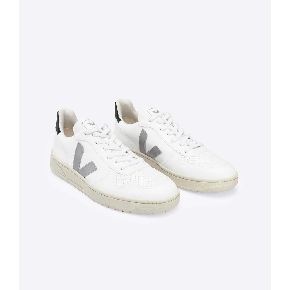 Veja V-10 CWL Tenisky Damske White/Grey/Black | SK 657YXF